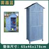 Armario exterior para patio, impermeable, protector solar, cuarto de herramientas, caja de almacenamiento para patio, jardín, balcón, caja de almacenamiento para artículos diversos