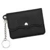 Portatarjetas de moda PU transfronterizo, tarjetero para llaves, tarjetero de identificación, monedero, funda para tarjetas, portatarjeta de autobús con patrón de lichi