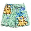 Pantalones de Playa para Hombre Secado Rápido Sueltos Dibujos Animados 3D Talla Grande Pantalones de Playa Ropa de Pareja Pantalones Cortos Estampados de Cinco Puntos Venta Directa de Fábrica