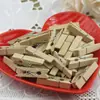 Fabricante DIY Clips de Madera Decorativos de Madera para Fotos Clips de Madera Productos de Madera 2.5-8.1cm Clips de Madera Natural Venta al por Mayor