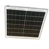 Panel Solar Fotovoltaico Monocristalino de 15W 6V Panel Solar Panel de Carga para Reflector Módulo Fotovoltaico Panel
