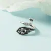Anillo Creativo Retro Abierto de Pavo Real para Mujer, Anillo de Dedo Índice Vintage Crochet Hilo Estilo Étnico para Estudiantes