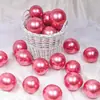 Balões de Látex Coloridos Metálicos de 10 polegadas/12 polegadas Decoração para Festa de Aniversário de Festival Decoração de Celebridade da Internet Balões de Abertura de Casamento