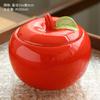 Mini latas selladas, creativas latas de té de manzana navideñas, cerámica, almacenamiento transfronterizo, decoraciones, adornos, regalos para acompañar ceremonias.