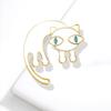 Broche de la serie de animales lindos en stock moda moda combinable pin especial ramillete ropa en stock broche al por mayor