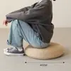 Futón Tejido de Paja Cojín de Piso Estilo Japonés Tatami Balcón Esterilla de Meditación Uso en Casa Esterilla para Arrodillarse en Meditación Esterilla Tejida de Paja