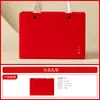 Caja de Empaque de Porcelana de Alta Gama para Juego de Té del Fabricante, Caja de Regalo para Souvenirs y Regalos de Cumpleaños, Caja Vacía con Forro Interior y Bolsa de Regalo