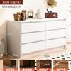 Gabinete con Cajones Almacenamiento en Pared para Recámara Gabinete con Cajones Simple Moderno Sala de Estar Gabinete Vertical Pequeño Cajón Blanco Gabinete con Cajones Gabinete al Pie de la Cama