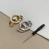 Diretamente do fabricante, chaveiro de carro cravejado de diamantes, chaveiro de casal, acessório versátil para bolsa, presente de Dia dos Namorados em metal