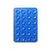 Ventosa de silicone de 24 grãos Preto Adesivo Simples Copo de Sucção Antiderrapante Case de Telefone Celular Portátil Titular Quadrado