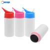 DIY Impresso Mais Vendido Canudo Pote de Alumínio Boca Larga À Prova de Poeira Colorido Chaleira de Água Pote de Viagem Fixo 600ml Canudo Bico de Águia Chaleira de Água