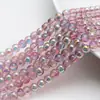 Nuevas Perlas Ligeras de 8 mm Color Mágico Medio AB Perlas de Cristal para Joyería DIY Accesorios Pulsera Pendientes Accesorios para Collares