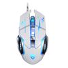 Ratón de juego T-WOLF Thunder Wolf V6 para comer pollo, oficina, luminoso, con cable, mecánico, de seis botones, transfronterizo