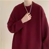 Suéter Casual Holgado para Hombre Otoño/Invierno 2026, Chaqueta de Punto Estilo Retro Japonés, Prendas Básicas de Punto Sencillas