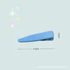 Clip Lateral Brillante Tendencia Estilo Coreano Color Caramelo Sólido Verano 6.5cm Material para Manualidades DIY Accesorio para Pasador