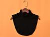Celebridad de Internet de TikTok Suéter de Cuello Falso Rayado para Estudiantes Femeninas Suéter Versátil Cuello de Suéter Bufanda de Punto Otoño e Invierno Cuello Alto Protección Cálida para el Cuello