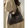 Bolso Tote de Moda, Sencillo, Casual, de Gran Capacidad para Mujer 2025 Invierno Nueva Moda Mochila de un Solo Hombro Multiusos para Viajes Diarios