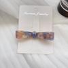 Pinza para el cabello coreana de acetato, horquilla INS con lazo texturizado, pinza lateral, pinza para flequillo, accesorios para el cabello de niña dulce