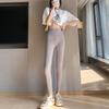 Leggings Pele de Tubarão para Roupa Exterior Feminina Primavera e Outono Justas Cintura Alta Modeladoras de Barriga Empina Bumbum Macias como Nuvem Calças de Yoga Novas Barbie para Mulheres