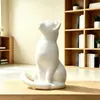 Estatuetas de Gatinhos Transfronteiriças, Estatuetas de Gatos com Arte Dinâmica, Artesanato de Resina de Animais Realistas, Presentes, Pequenas Decorações para Desktop Venda por Atacado