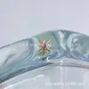 ASTMF-13 Liga de Titânio Coleção Roxo Claro Dourado Brincos de Tarraxa Titânio G23 Rosca Interna Zircônia Piercing para Lábio Piercing para Orelha Cabeça de Piercing