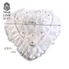 Adornos de Boda Estilo Western Clásico, Cojín de Anillo en Forma de Corazón de Espuma, Caja para Anillos, Varios Productos de Boda, Los Fabricantes Pueden Proporcionar Muestras desde la Fábrica