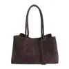 Bolsa Tote Casual de Gran Capacidad para Mujer 2025 Invierno Nuevo Bolso de Hombro Bolso para Viajar a Diario de Moda Simple
