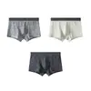 Venta al por mayor de Hua Jielong de calzoncillos para hombre de algodón estampado, cintura media simple, talla grande, transpirables, disponibles para dropshipping