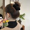 Clip de lazo de punto de lana, linda cabeza de bola, clip trasero de celebridad de Internet, accesorios para el cabello de temperamento de alto grado, horquilla