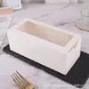 Caja de Horneado con Cajón Caja de Pastel con Cajón Caja de Empaque para Pastel en Rollo de Toalla Caja de Papel con Compartimentos Caja para Pastel en Rollo Suizo Caja para Rollo de Toalla