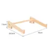 En stock Soporte Simple para Computadora Estante Elevado de Madera para Laptop Estante de Almacenamiento para Escritorio de Oficina Soporte para Laptop