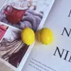 Limão Simulador Fruta Falsa Modelo de Espuma Laranja Modelo de Armário Decoração de Ambiente Ornatos Decorativos Adereços para Fotografia