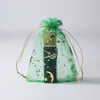 Bolsas de Malla para Venta al por Mayor Transfronteriza, Bolsas de Regalo con Cordón para Joyería, Bolsas de Empaque de Almacenamiento con Cordón para Cosméticos, Bolsas de Almacenamiento de Organza