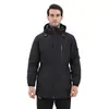 Chaqueta exterior de otoño e invierno engrosada cálida a prueba de frío ropa de trabajo tres en uno dos piezas logo largo bordado fabricante
