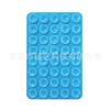 Ventosa de silicone de 24 grãos Preto Adesivo Simples Copo de Sucção Antiderrapante Case de Telefone Celular Portátil Titular Quadrado