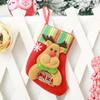 Bolsa de Regalo de Calcetín de Navidad Envuelta Individualmente Adornos de Navidad Bolsa de Arreglo de Escena Bolsa de Decoración Bolsa de Dulces Adornos