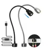 Luz de trabajo para máquina herramienta LED, luz magnética fuerte para torno, manguera flexible universal con imán para terminal de máquina, lámpara de iluminación multifuncional CNC 2