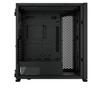 Aplicable a barco pirata americano 7000D Flujo de aire negro vidrio templado granel reforzado torre completa ATX stock