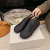 Zapatos de Invierno y Otoño 2026 Gruesos con Forro de Felpa de Caña Alta para Mujer, sin Cordones, para Personas Mayores, Madres de Mediana Edad, Zapatos Cálidos para Venta al por Mayor