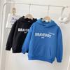 [Beneficio de Código Rompedor] Sudadera con Capucha para Niño Espesada 2022 Nueva Ropa para Niños Chaqueta de Terciopelo de Color Puro Estilo K para Niños