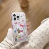 Espelho Fofo Katie Adequado para Celular Apple 13 Iphone16Promax Huawei Honor Xiaomi 14 Capa de Celular