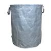 Bolsa Xiangshuo Folha Cinza Prateada, Saco de Jardim Impermeável de PP de Grande Capacidade Espessado, Saco para Coleta de Folhas e Resíduos de Jardim