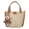 Moda Nueva 2022 Bolso de Mano Tipo Cesta de Verduras Todo Fósforo Bolso Cruzado Texturizado Bolso Pequeño para Mujer