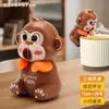 Ventilador de Secador de Pelo Popular Lindo de Mono Montado en Taza Transfronterizo, Secador de Pelo Recargable de Panda Montado en Taza con Ajustes de Viento de Tres Velocidades