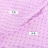 En Stock Pana de Frijol, Pana de Cristal, Almohada de Memoria para Bebé, Tejido de Pana de Espuma Ultra Suave de Cristal, Textil para el Hogar Pana Cálida