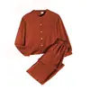 Conjunto Meninos e Meninas Venda Quente Transfronteiriça Roupas Infantis Outono 2026 Novo Simples Camisa Infantil Média e Grande Calça de Pernas Largas Conjunto de Duas Peças