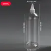 Botella Dosificadora de Plástico Transparente para Mascotas, Punta Dosificadora, 50 60 100ml 500 1000ml, Venta al por Mayor
