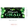 Amazon transfronterizo nuevo banner de temporada de graduación decoración de fiesta bandera fondo de globo para mapa asta de bandera personalización