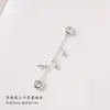 Liga Nova Acessórios Prateados Estilo Chinês Lótus Borboleta Vazado DIY Colar e Pulseira Feitos à Mão São Materiais de Acessórios de Joias
