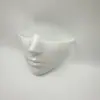 Máscara de meia-face com contornos faciais perfeitos, cosplay biomimético, estilo sci-fi de Halloween, máscara de cobertura de meia-face atacado